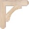 Ekena Millwork Imperial Craftsman Smooth Bracket, Douglas Fir, 3 1/2"W x 18"D x 18"H BKT04X18X18IMP04SDF - alternate 3